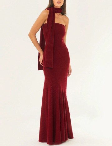 Rochie lunga SHEIN, rosu