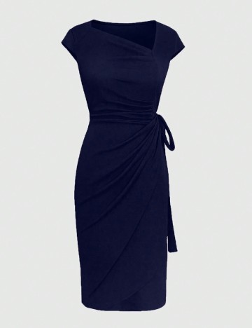 Rochie medie SHEIN, bleumarin