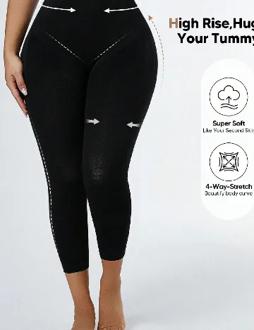 Colanti modelatori SHEIN, negru