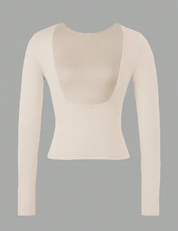 Bluza SHEIN, ecru