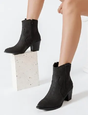 Botine Ruiee, negru