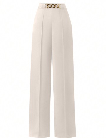 Pantaloni SHEIN, crem