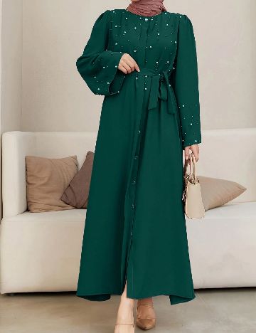 Rochie lunga SHEIN, verde