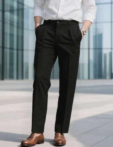 Pantaloni SHEIN, negru