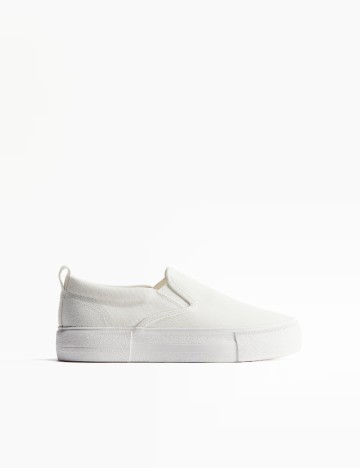 Espadrile H&M, alb