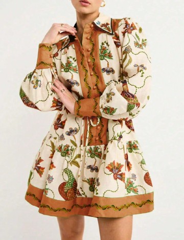 Rochie scurta SHEIN, mix culori