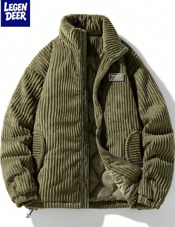 Geaca Oversize SHEIN, verde