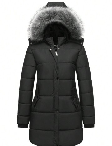 Geaca SHEIN CURVE, negru