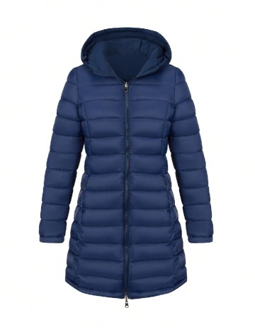 Geaca reversibila Giolshon, bleumarin