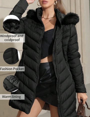 Geaca Giolshon, negru