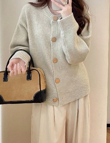 Cardigan Alicedudu, bej