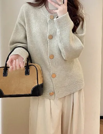 Cardigan Alicedudu, bej