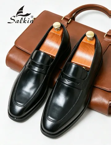 Mocasini SHEIN, negru