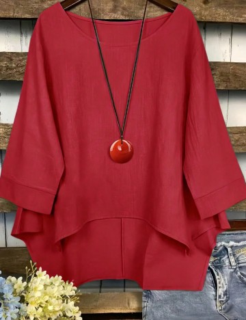 Bluza SHEIN, rosu