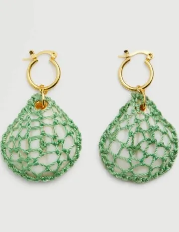 Cercei Mango, verde