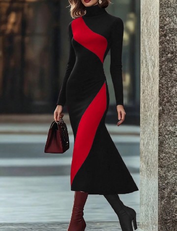 Rochie medie SHEIN, negru