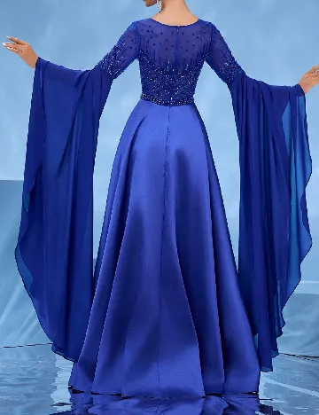 Rochie lunga Della Couture, albastru