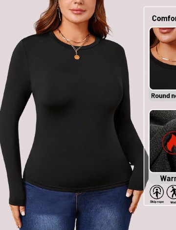 Bluza SHEIN, negru