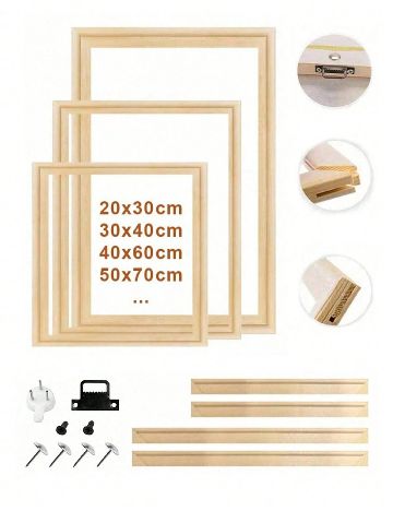 Set creatie rame SHEIN, bej