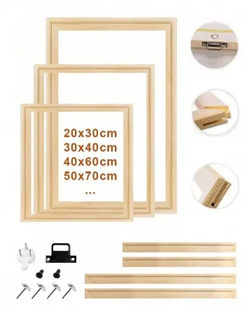 Set creatie rame SHEIN, bej