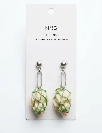 Cercei Mango, verde