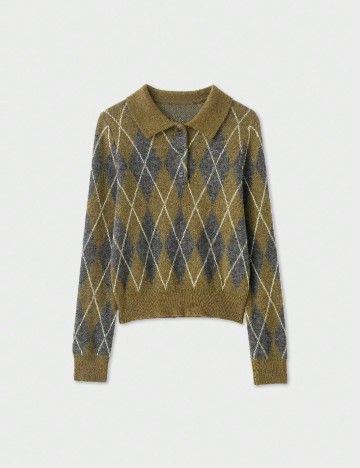 Pulover SHEIN, verde