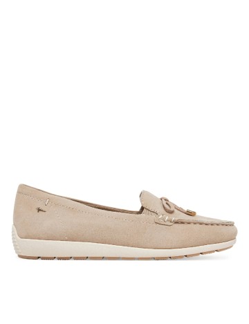 Mocasini Tamaris, crem