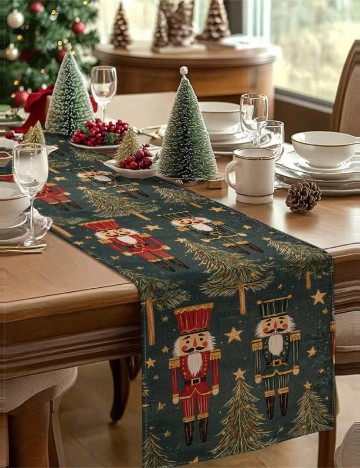 Set runnere de masa 10 bucati SHEIN, verde