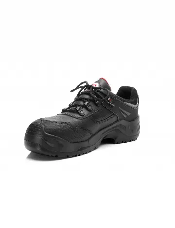Bocanci de protecție cu varf metalic ROOTS, negru