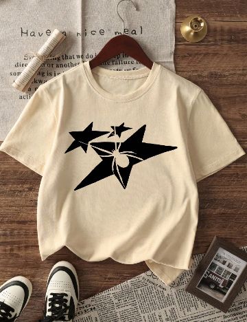 Tricou SHEIN, bej