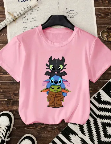 Tricou SHEIN, roz