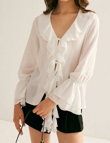Bluza SHEIN, alb
