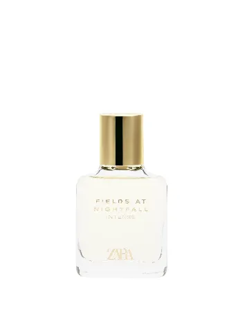Parfum FIELDS AT NIGHTFALL INTENSE, 30 ml Zara, alb