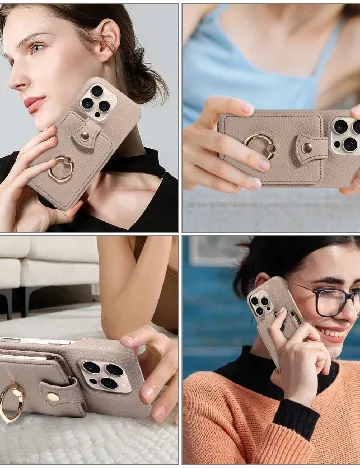 Husa pentru telefon SHEIN, maro