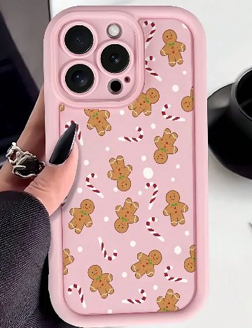 Husa iPhone SHEIN, roz