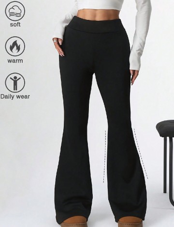 Pantaloni SHEIN CURVE, negru
