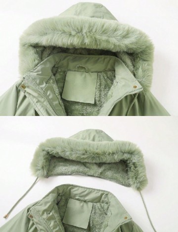 Geaca SHEIN, verde