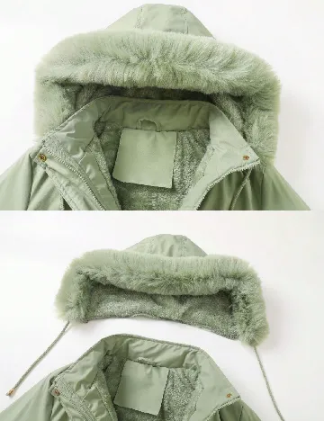 Geaca SHEIN, verde