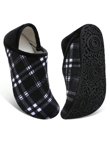 Papuci de Casa SHEIN, negru