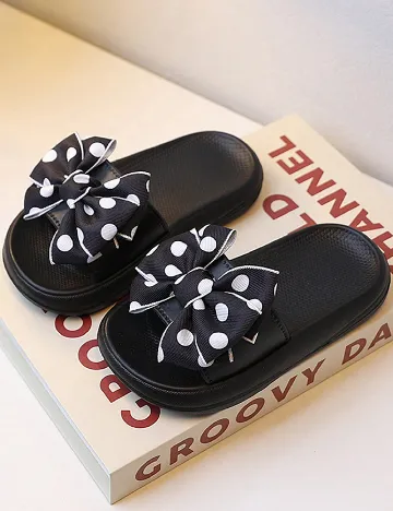 Slapi Shein Kids, negru