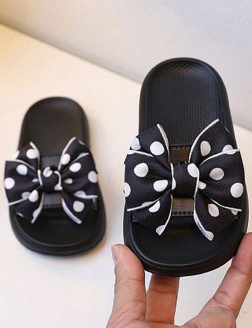 Slapi Shein Kids, negru