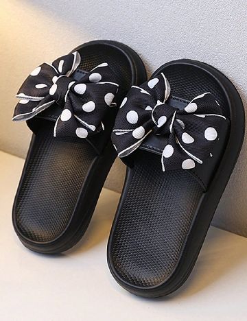 Slapi Shein Kids, negru