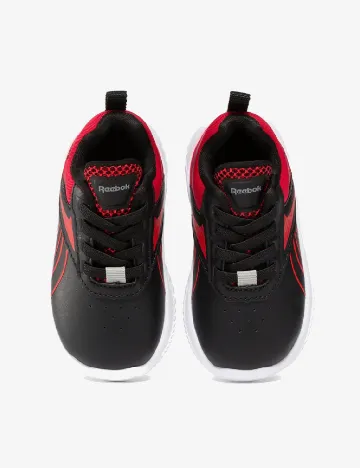 Adidasi Reebok, negru/rosu