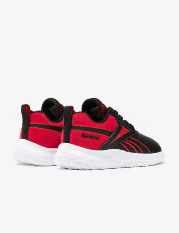 Adidasi Reebok, negru/rosu