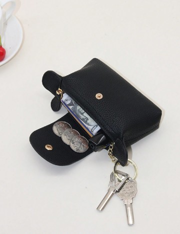 Mini portofel SHEIN, negru