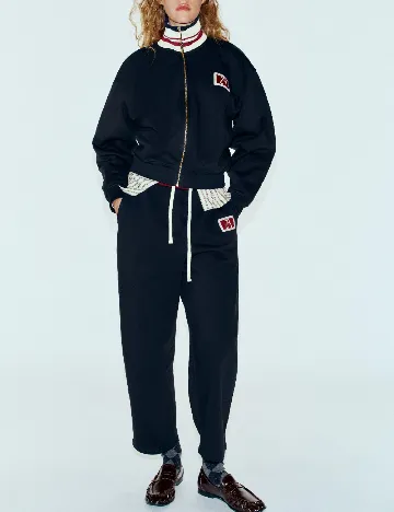 Jacheta Zara, bleumarin
