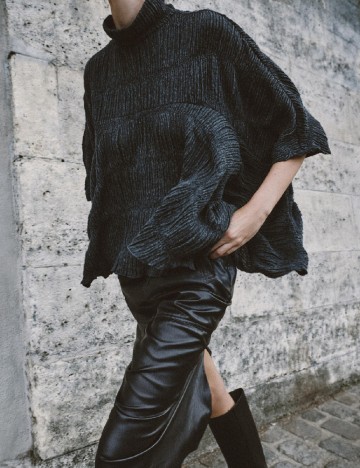 Poncho Zara, gri