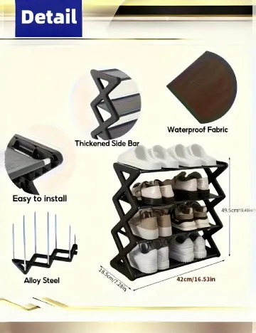 Raft pentru incaltaminte SHEIN, negru