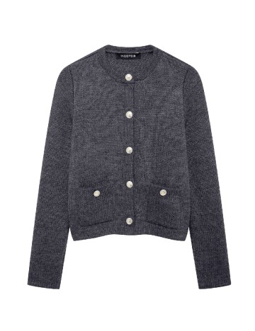 Cardigan SHEIN, gri
