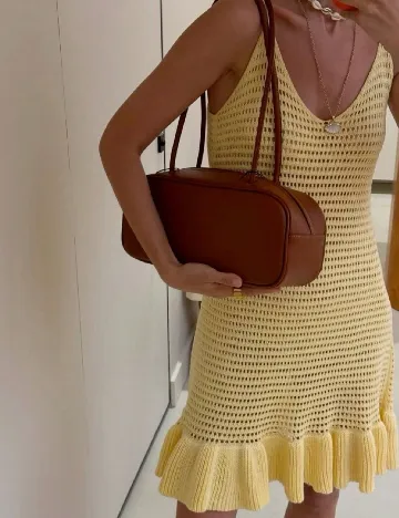 Rochie de plaja SHEIN, galben